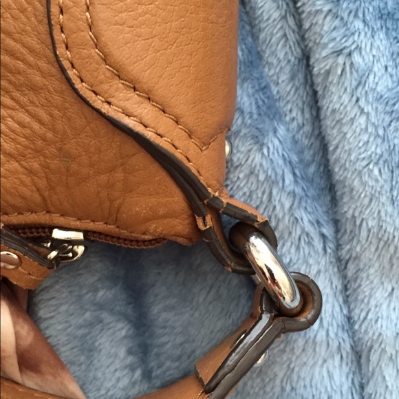 More Photos! B. makowsky Camel Hobo Shoulder Bag - Picture 5 of 8